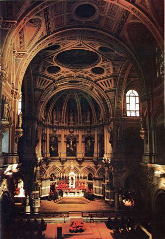 Pre-restored Image of Interior Church