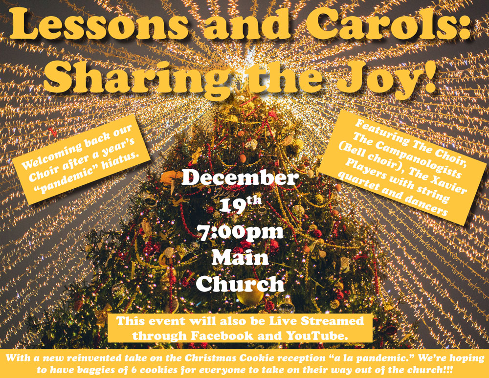 Lessons and Carols Flyer