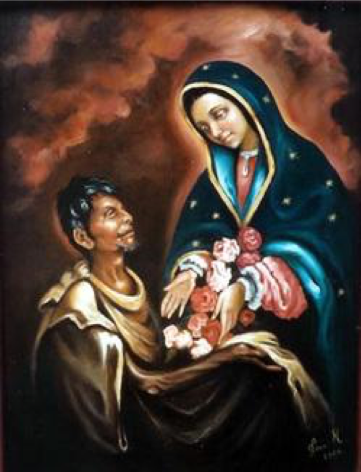 Photo of Guadalupe and Saint Juan Diego